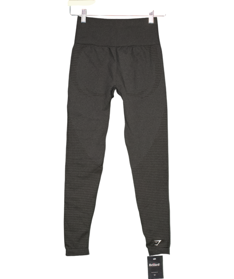 gymshark Black Vital Seamless Leggings 2.0 UK S