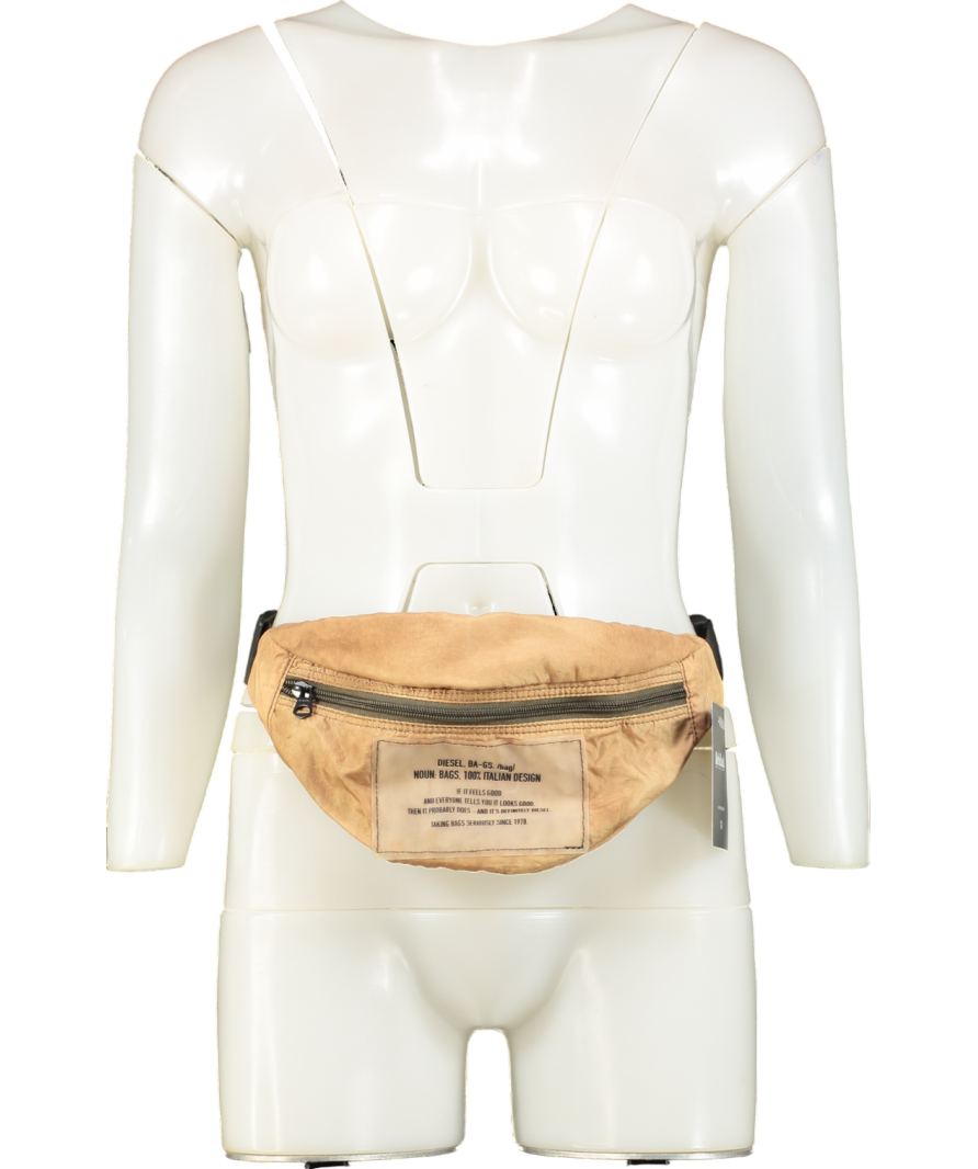 Diesel Brown D Pack Beltbag