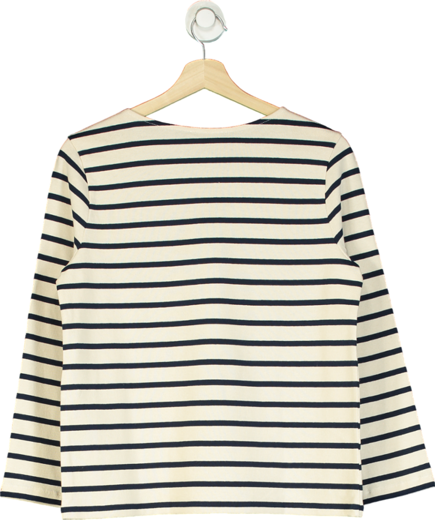 Sezane Cream Colette Marinière UK S