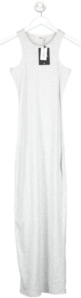 4th & Reckless Grey Jersey Midaxi Dress - Emel UK 8