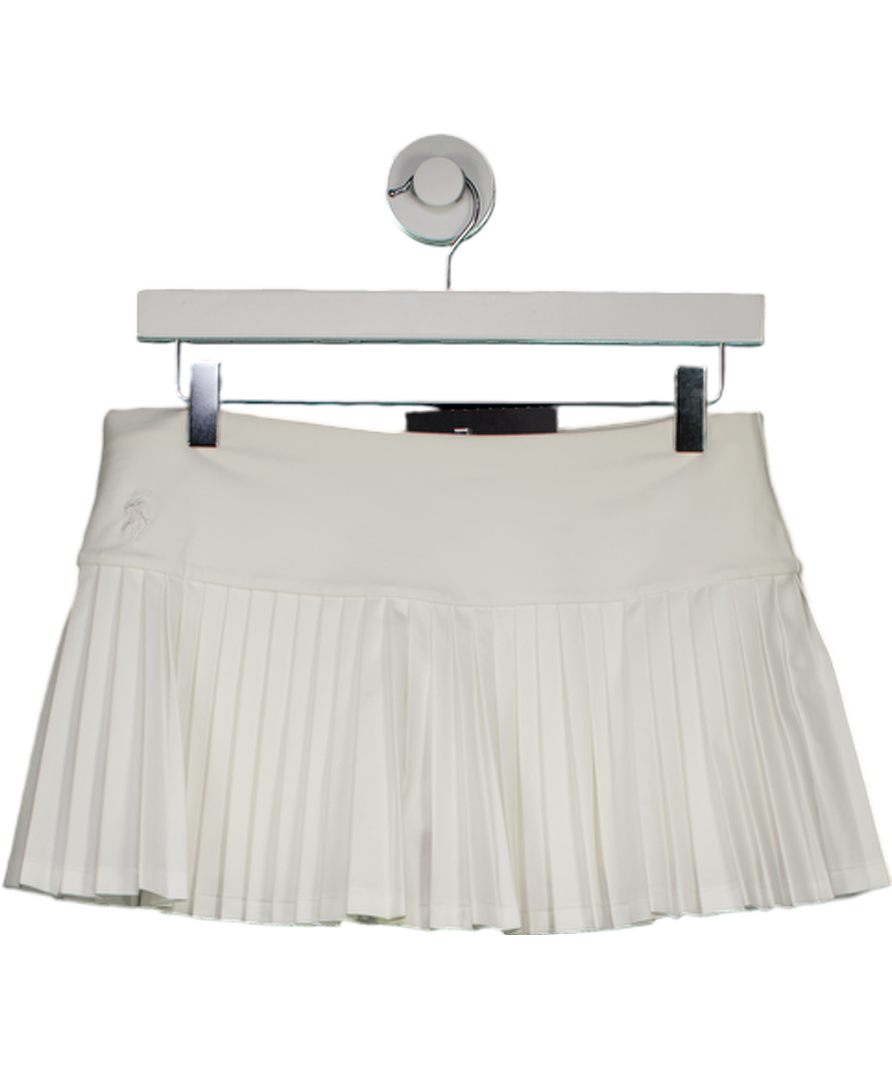 Ralph Lauren White Tennis Skort With Embroidered Polo Player Logo UK XS