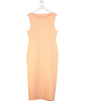 House of CB Orange Sleeveless Knitted Dress UK XL