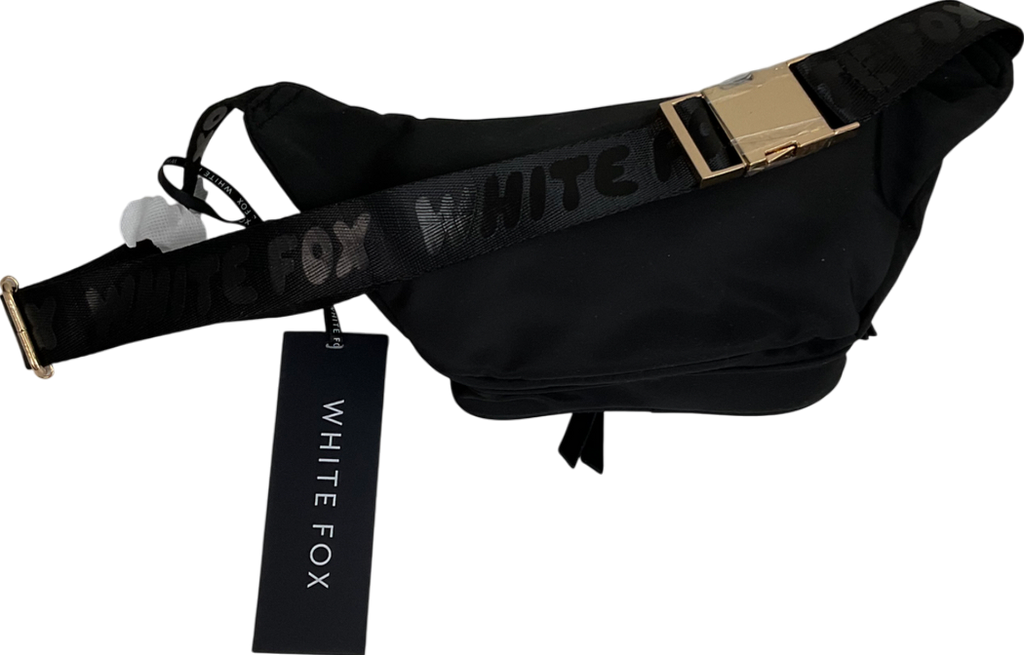 White Fox Black Sammy Belt Bag