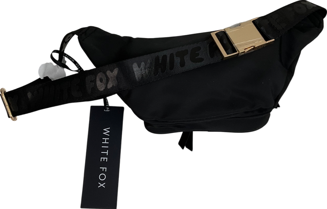 White Fox Black Sammy Belt Bag