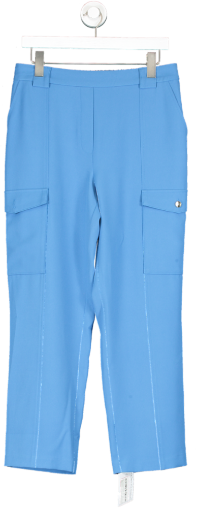 Tesco F&F Blue Tailored Cargo Trouser UK 12