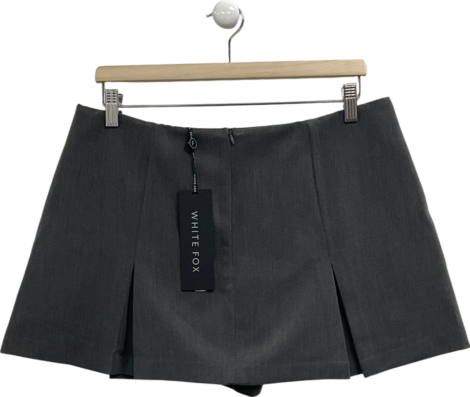 White Fox Grey Standing Still Skort UK L