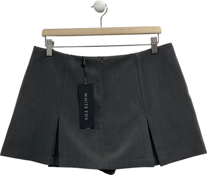 White Fox Grey Standing Still Skort UK L