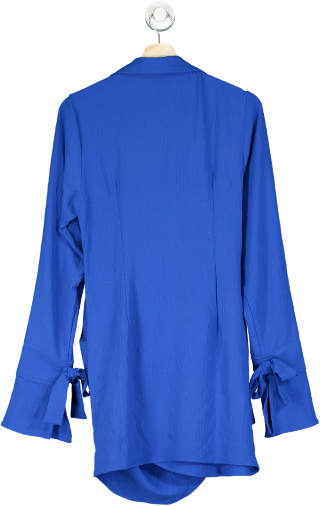 Meshki Blue Long Sleeve Shirt UK M