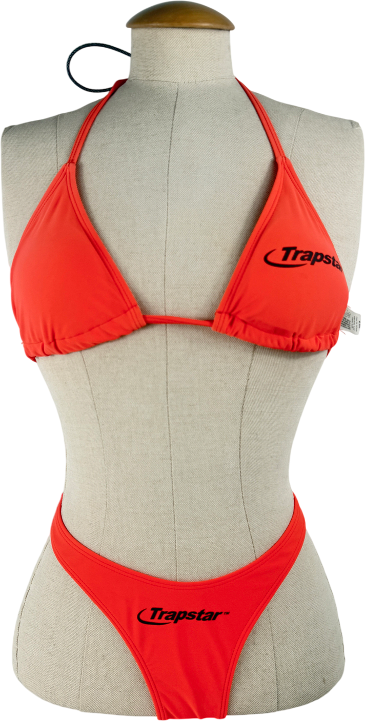 Trapstar Orange Bikini Set UK M