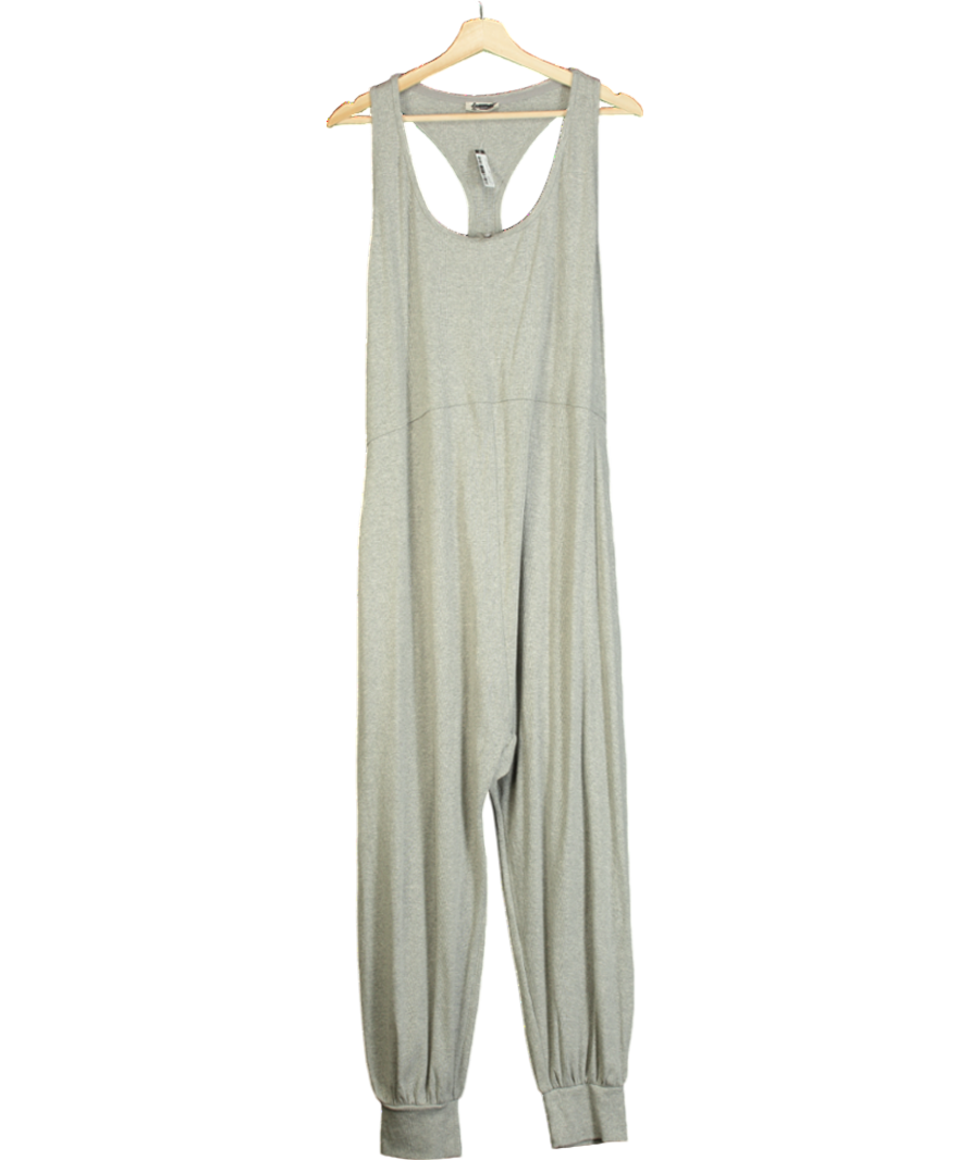 Free People Grey Intimately Downtime Romper UK L