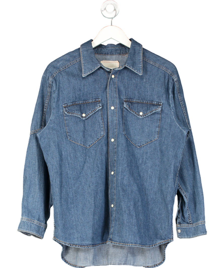 Jeanerica Blue Uma Denim Shirt UK XS