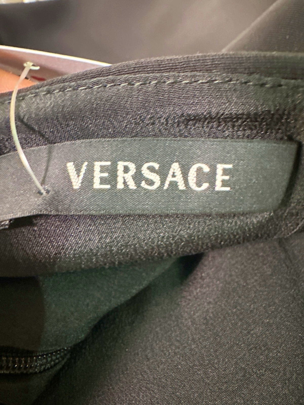 Versace Black Pencil Skirt UK 10
