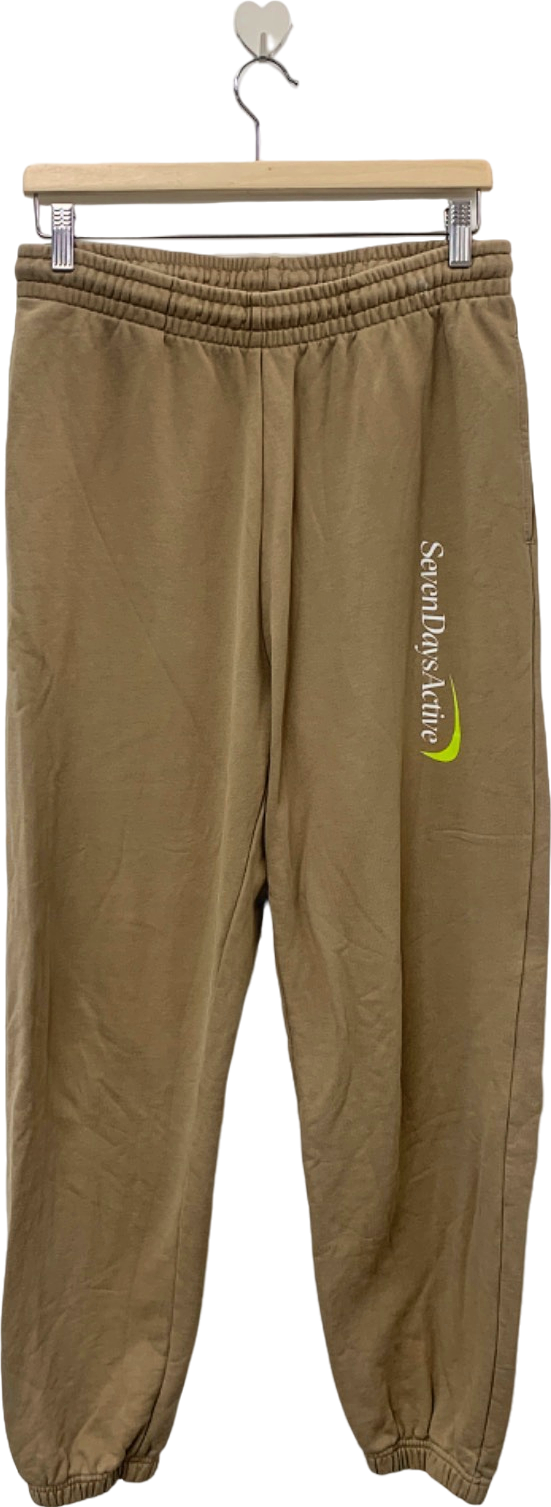 7 Days Active Beige Sweatpants M
