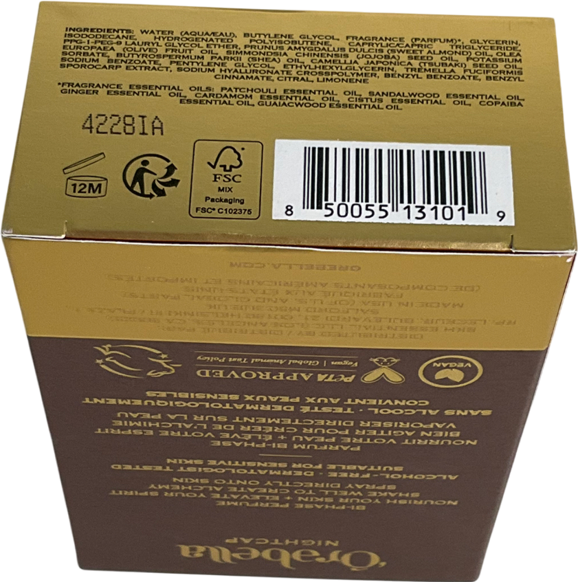 orabella Nightcap Eau De Parfum Nightcap 50ml