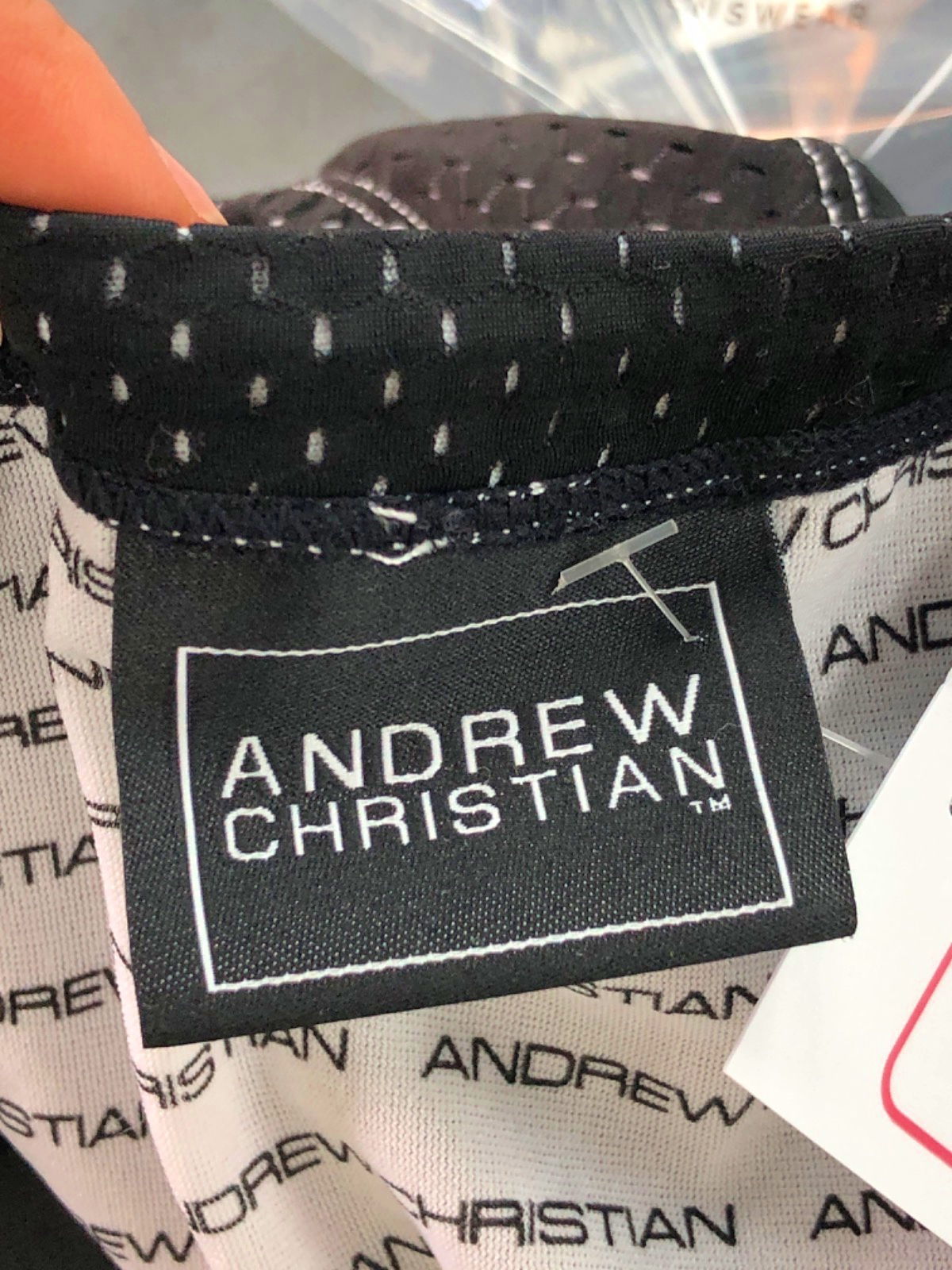 Andrew Christian Black Briefs UK S