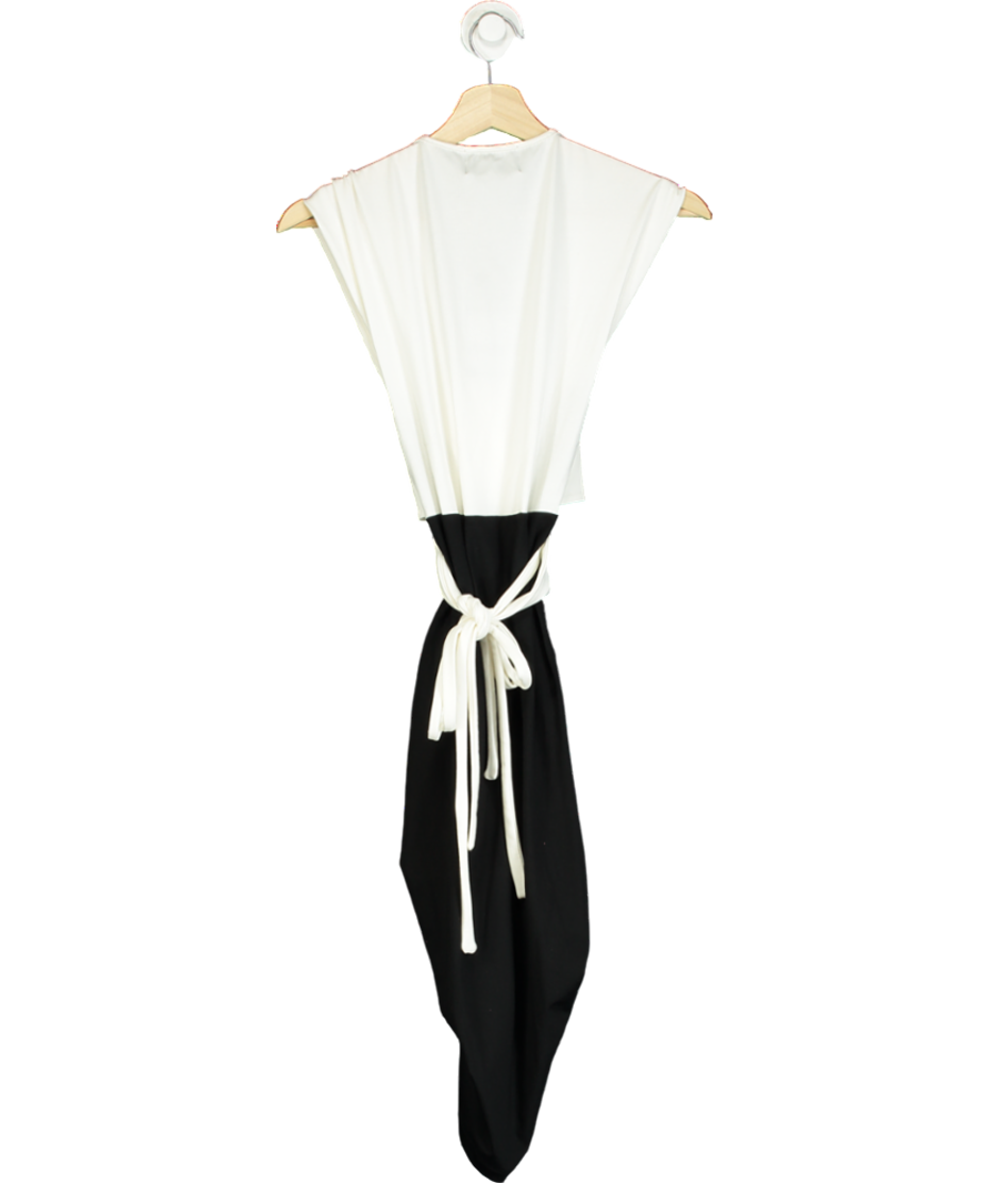 Pfeiffer White Mini Ramos Two-tone Dress UK XXS