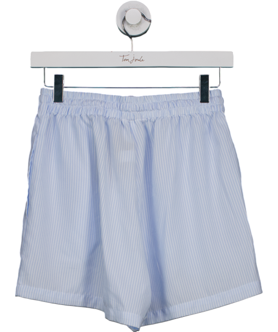 dore + rose Blue Premium Striped Pj Bottom UK S/M