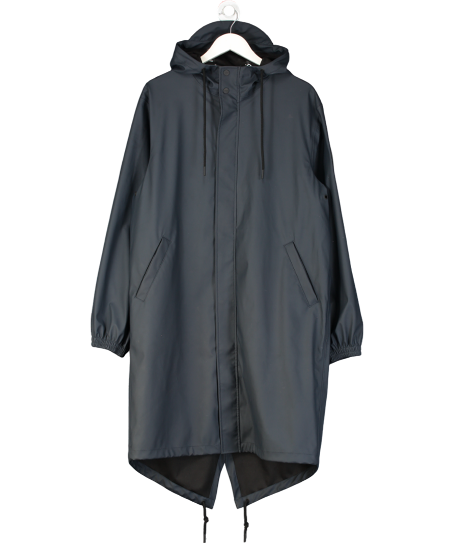 Jack1t Blue Elements Long Raincoat UK S/M