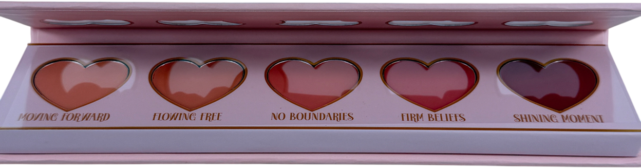 Plouise Glow With The Flow Cream Blusher Palette Glow With The Flow 5x1.6g