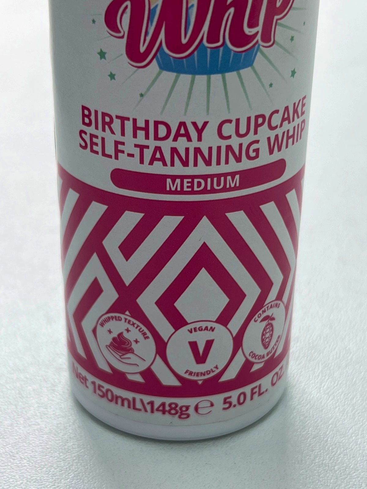 Skinny Tan Birthday Cupcake Self-Tanning Whip Medium 150ml