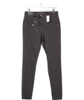 Next Black The Biker Skinny Jeans UK 12