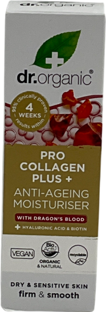 dr organic Pro Collagen Plus Anti Ageing Moisturiser 60ml