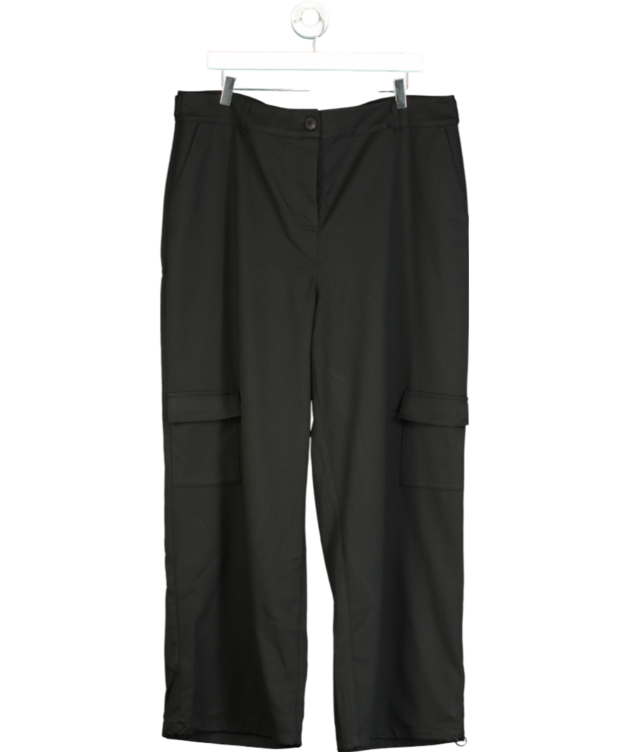 TALA Black Everyday Tailoring Adjustable Multiway Cargo Trousers UK XXL