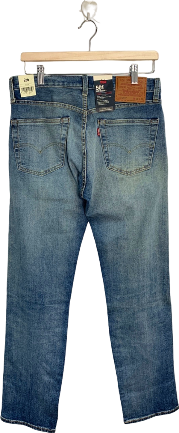 Levi's Blue 501 Original Fit Jeans W 30 L 32