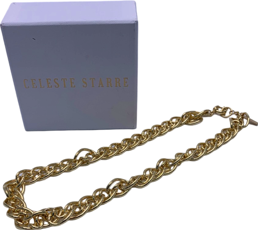 Celeste Starre Gold Bond Chain Necklace