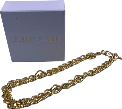 Celeste Starre Gold Bond Chain Necklace