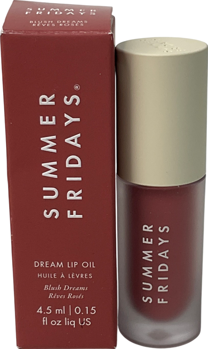 Summer Fridays Dream Lip Oil Blush Dreams 4.5
