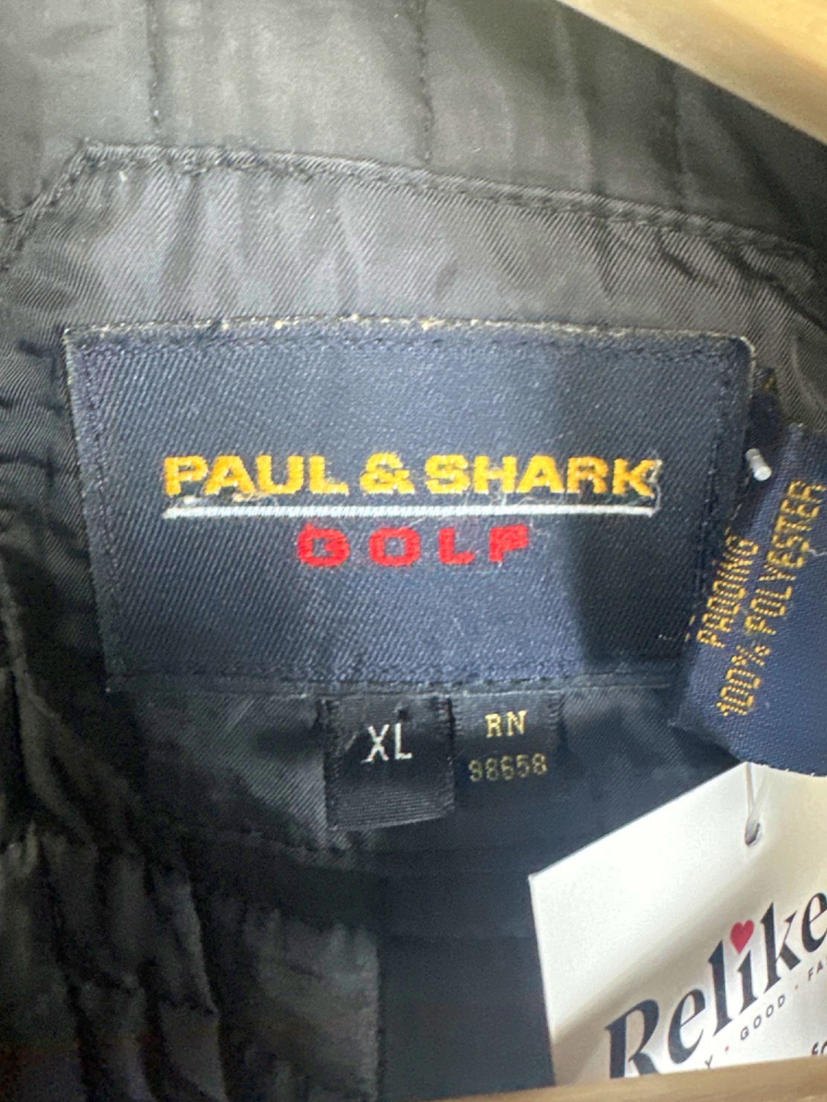 Paul & Shark Navy Golf Jacket UK XL