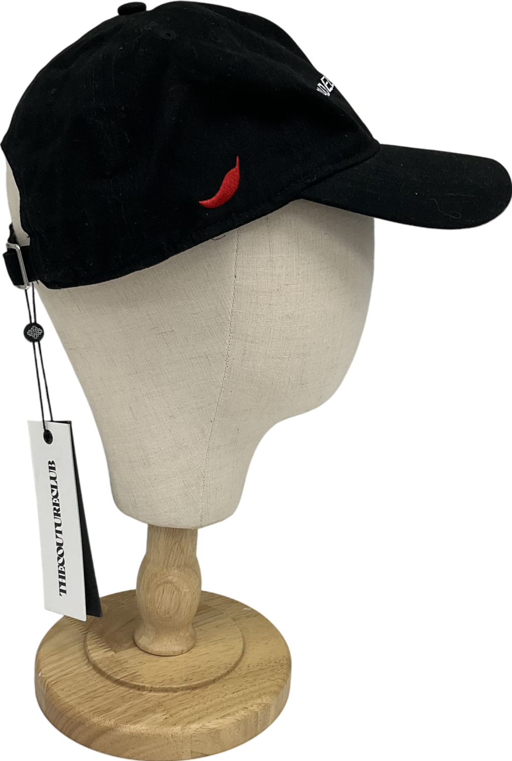 The Couture Club Black Padel And Palomas Cap One Size