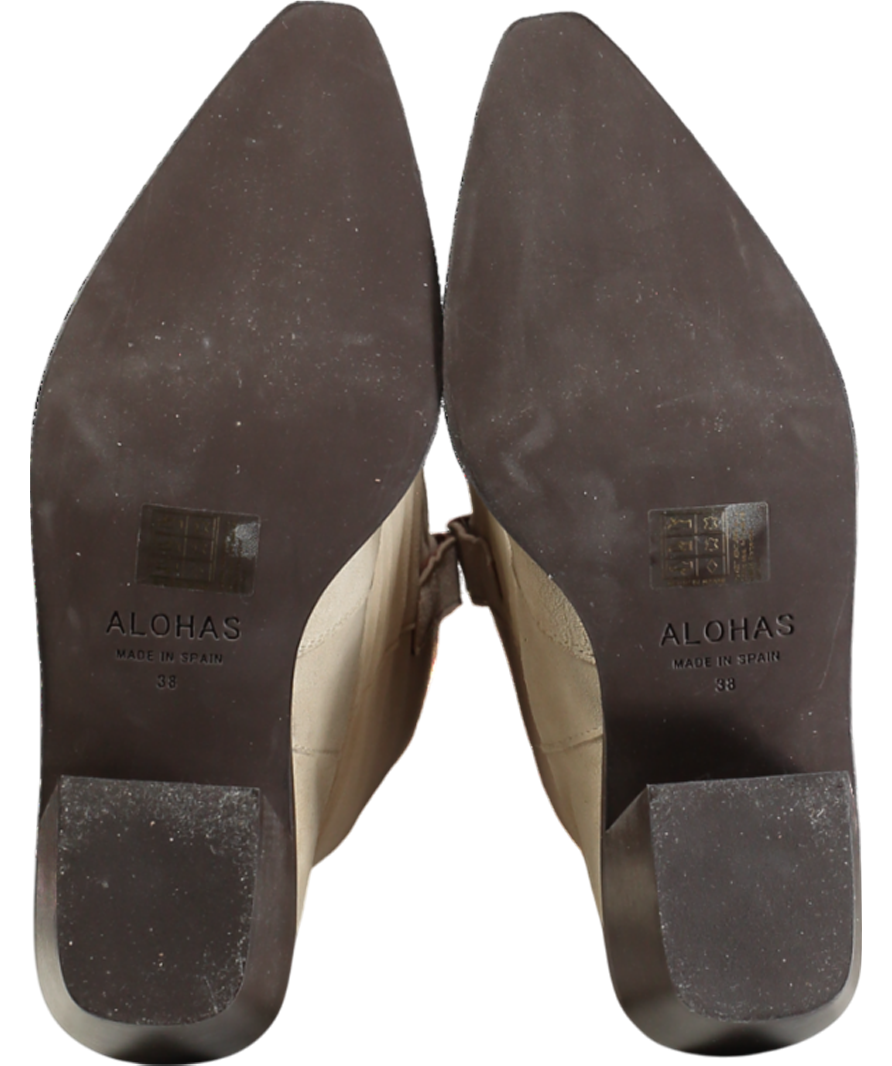 alohas Beige Mount Suede Desert Taupe UK 5 EU 38 👠