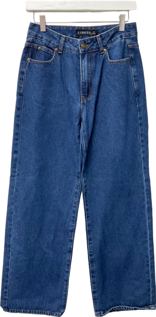 Lioness Blue Denim Jeans UK XS