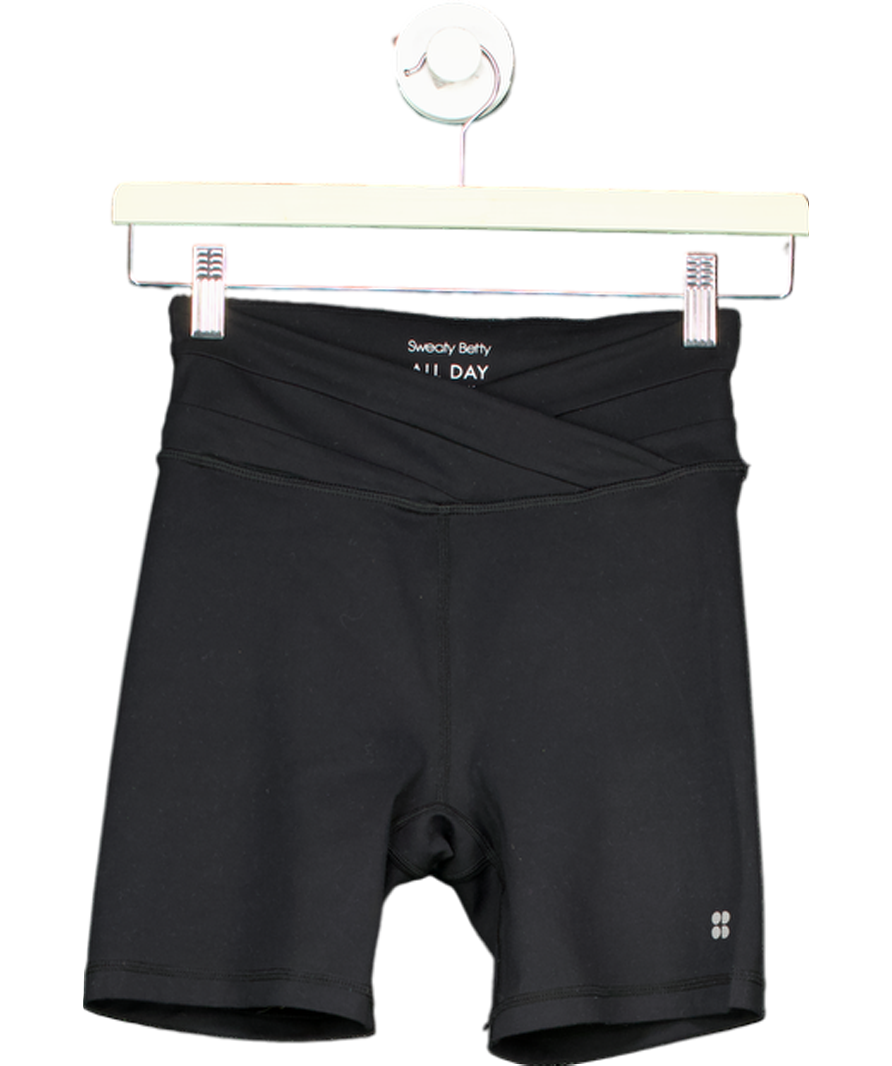 Sweaty Betty Black All Day 6" Shorts UK XS
