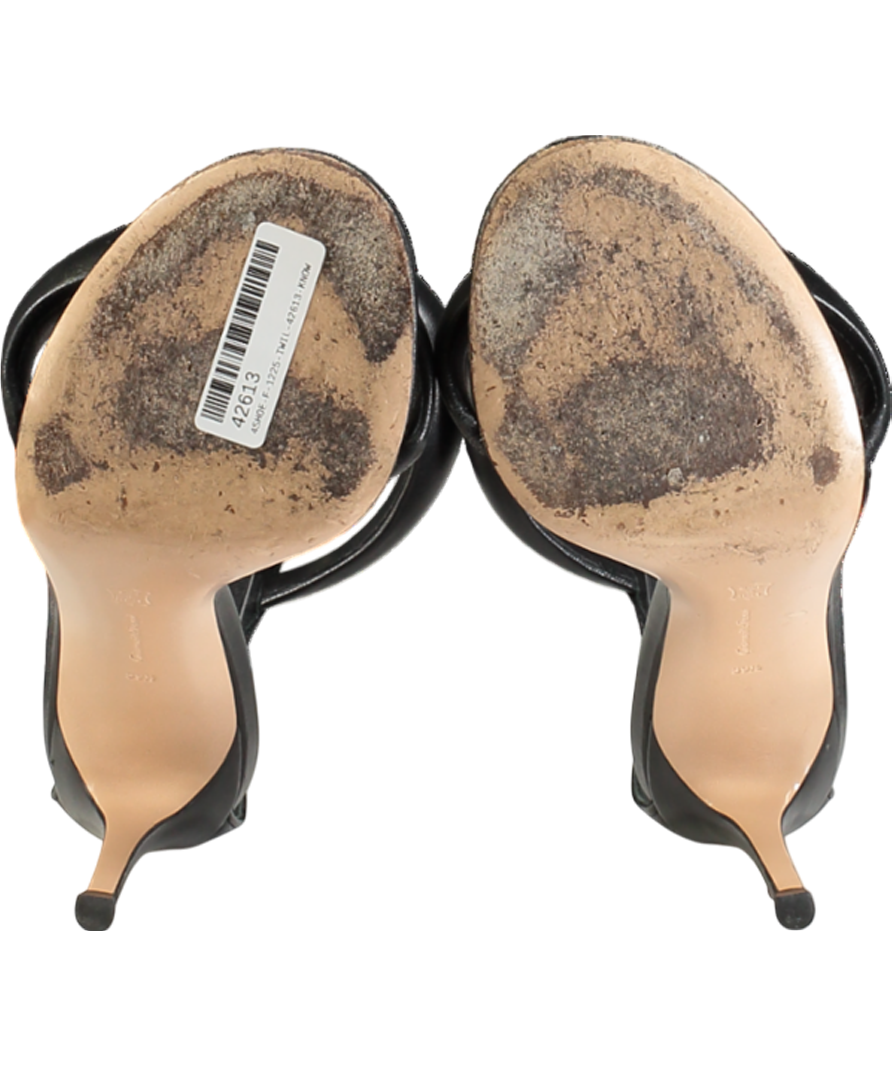 Gianvito Rossi Black Bijoux Sandals UK 6.5 EU 39.5 👠