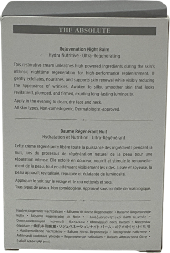 noble panagea The Absolute Rejuvenation Night Balm (30 X 0.8ml) X30