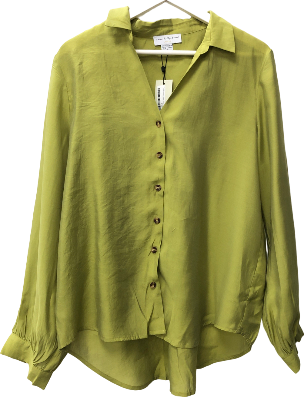 Never Fully Dressed Green Lime Miley Shirt UK 14