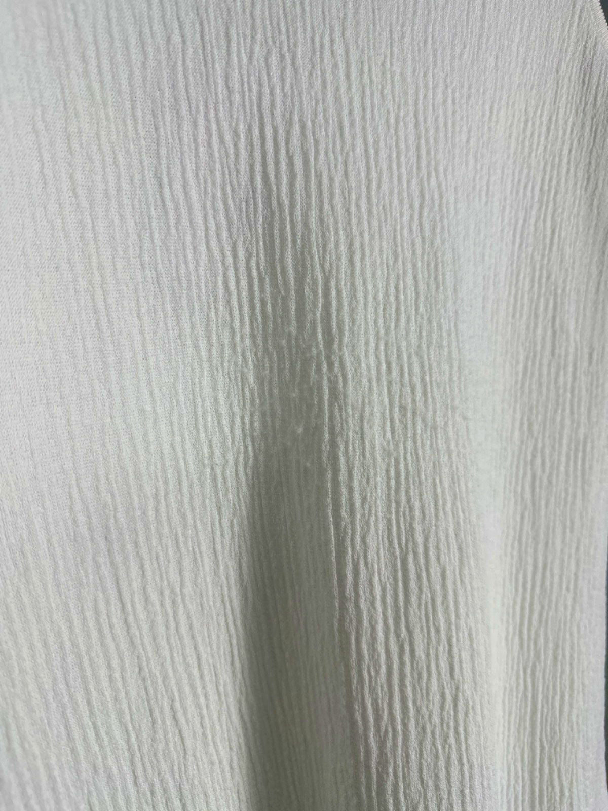 Massimo Dutti White Sleeveless Dress