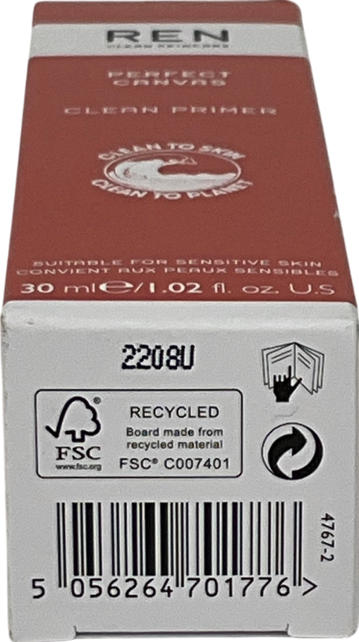 REN Perfect Canvas Clean Primer 30ml