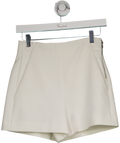 ZARA Tailored Ivory White Shorts UK XS
