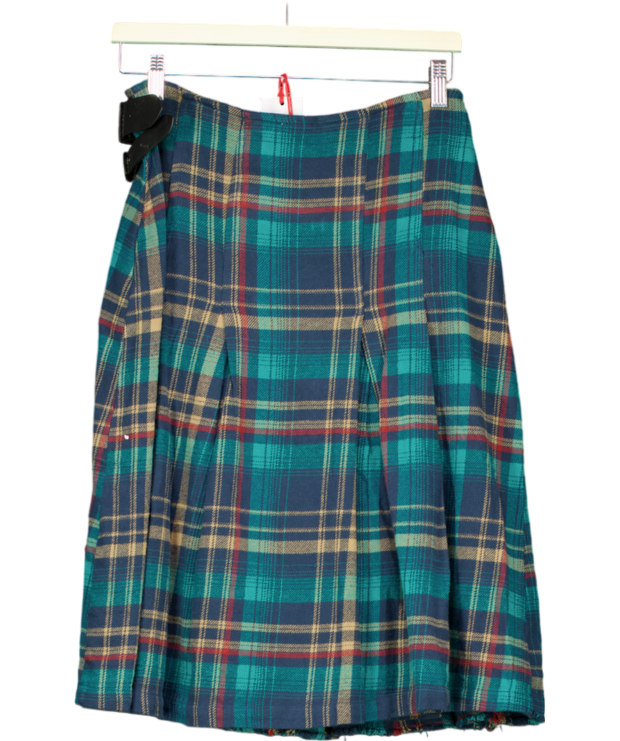 Urban Outfitters Blue Belted Tartan Kilt UK XS