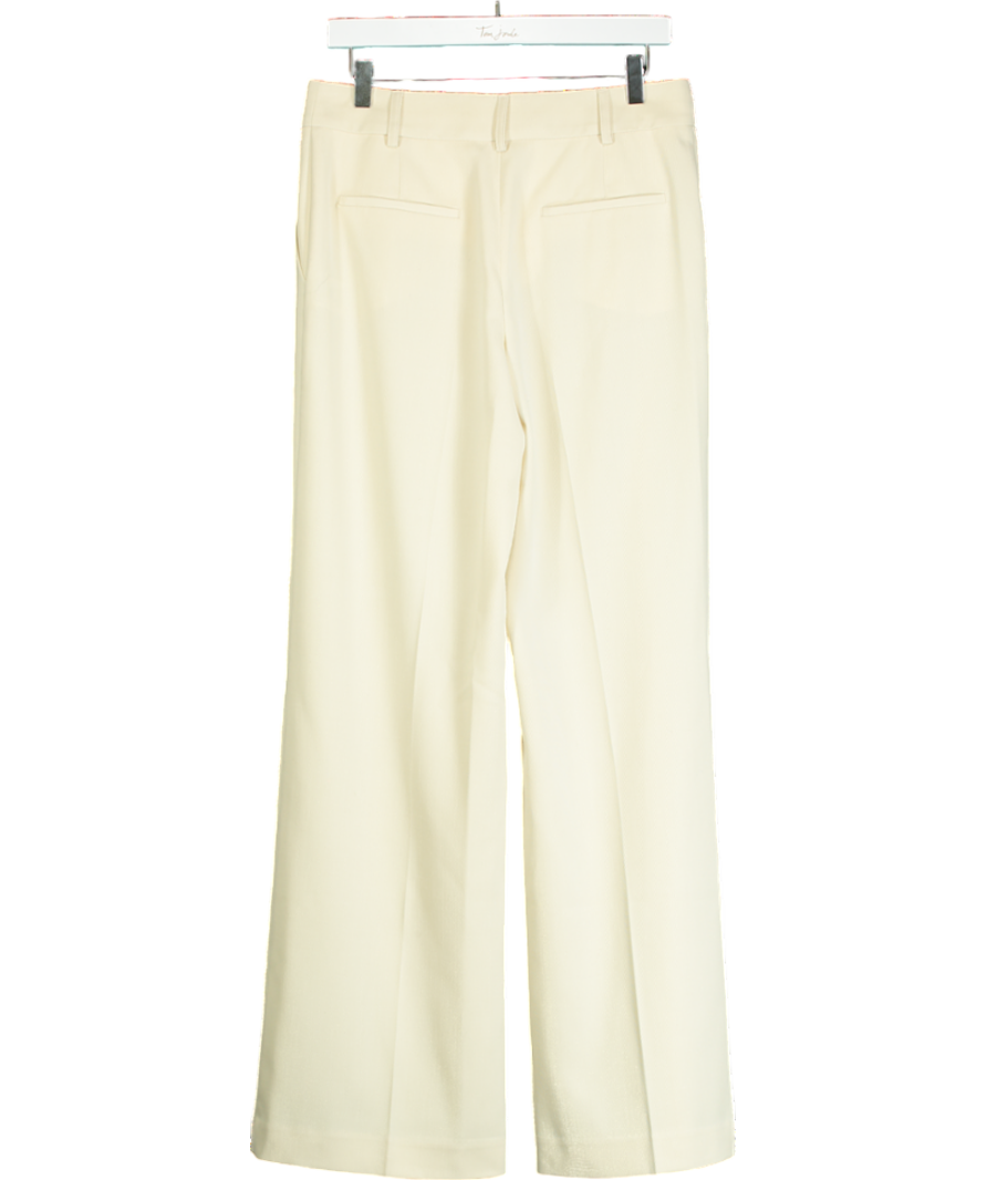 Sezane Cream Giacomo Trouser UK 10