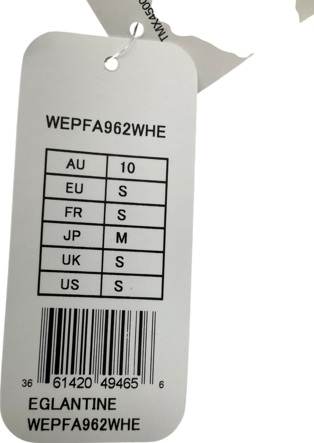 Wacoal White Eglantine Briefs UK 10