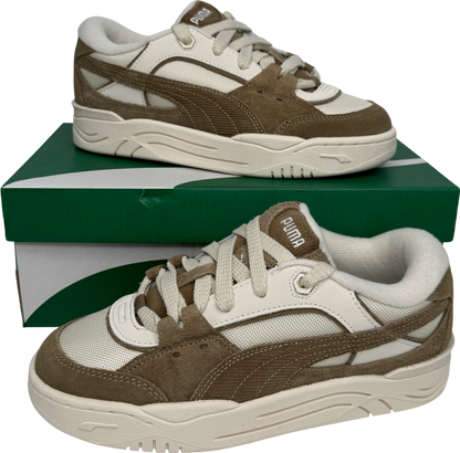 Puma White / Brown 180 Corduroy Trainers UK 6 EU 39 👠