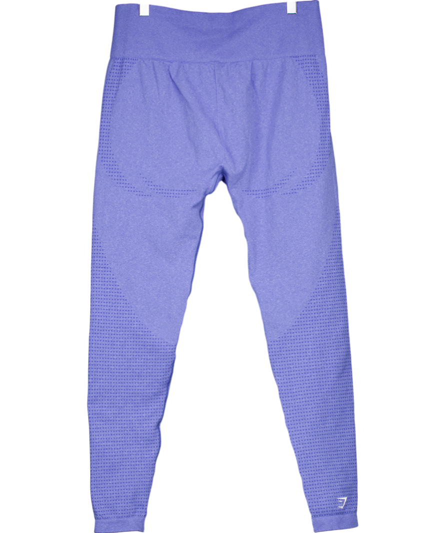 gymshark Blue Wide Leg Zeena Trousers UK XL