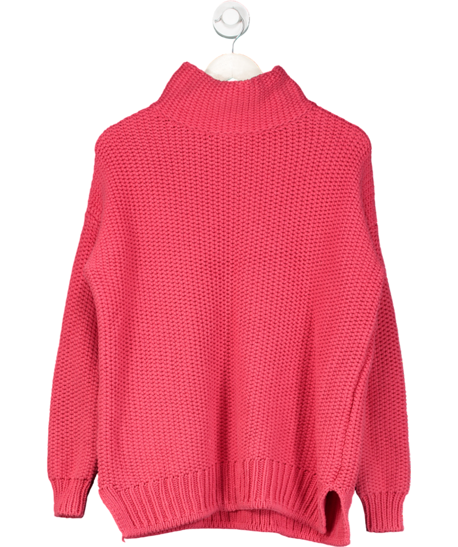 Mint Velvet Red Chunky Knit Jumper UK M