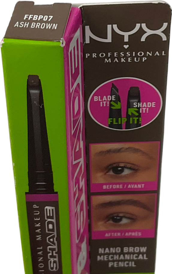 NYX Blade And Shape Eyebrow Pencil Ash Brown 0.06