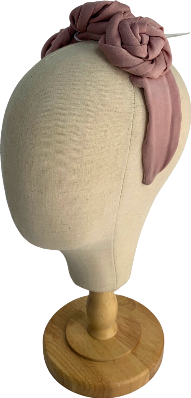 M&S Pink Floral Headband One Size